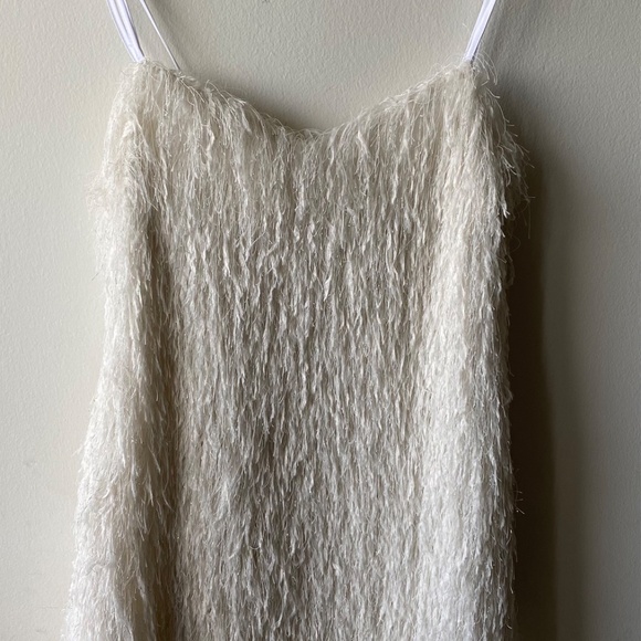 Zara Cream Mini Dress - Picture 2 of 5